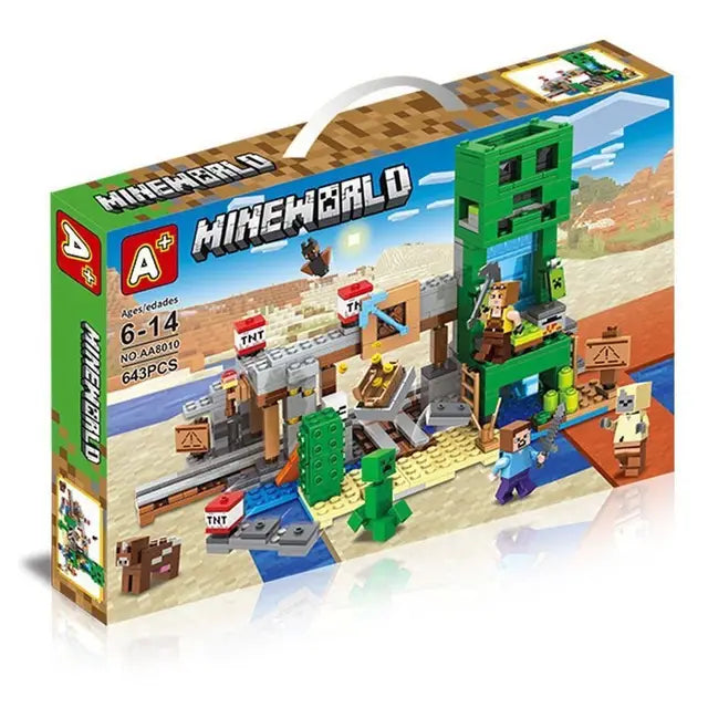 Minecraft  Building Blocks Set – 643 Pieces | 6+