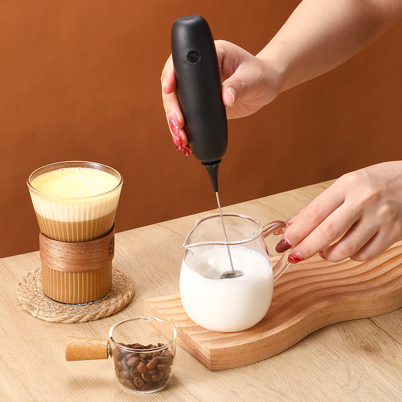 Wireless Milk Frother Electric Handheld Foam Maker, Coffee Frother, Mini Mixer For Kitchen