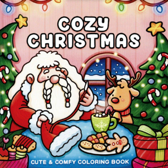 Cute & Comfy Coloring Books – 21 × 21 cm Softcover | 6+
