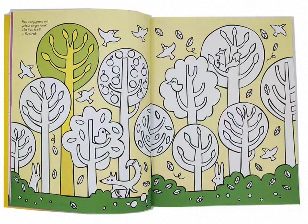 The Usborne Book Of Drawing , Doodling And Colouring | Soft Cover 3+