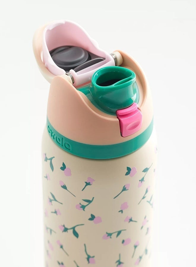 Owala Bottle Stainless Steel Free Sip Leak-proof Flower 710-950ml