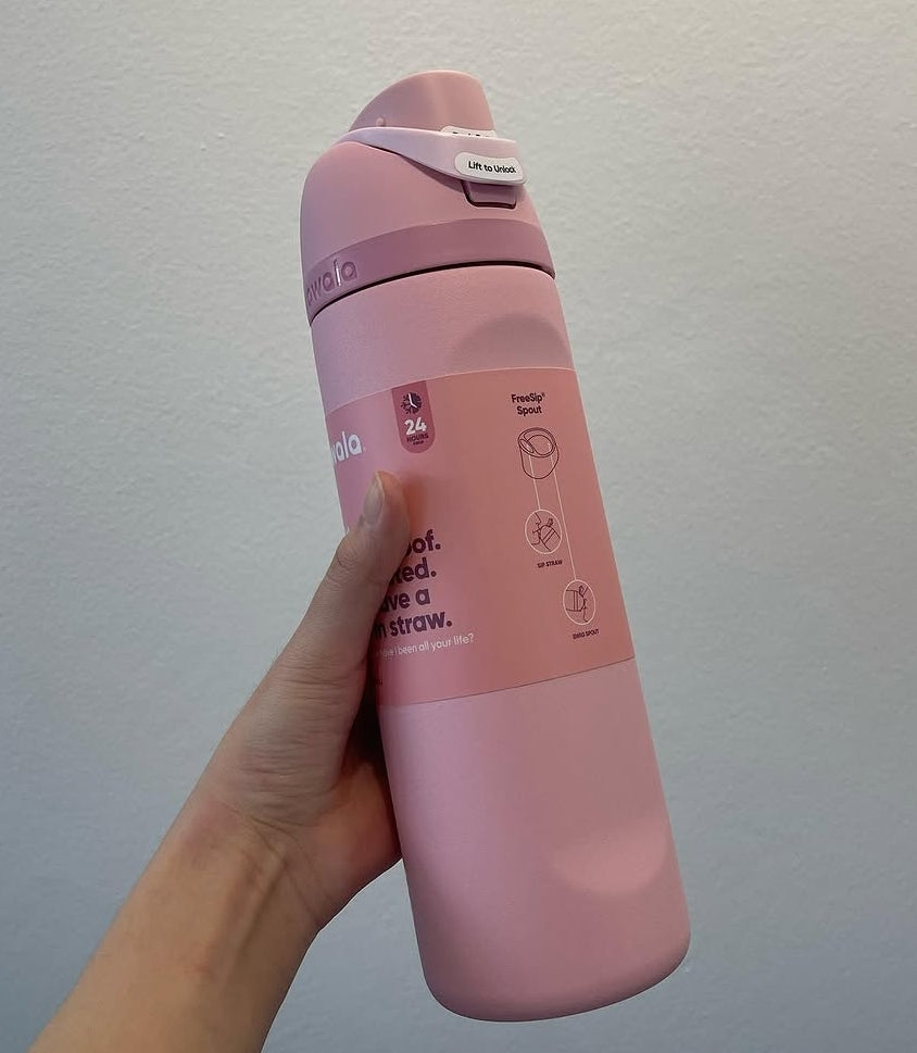 Owala Bottle Stainless Steel FreeSip Leak-proof | Rose Quartz | 710-950ml