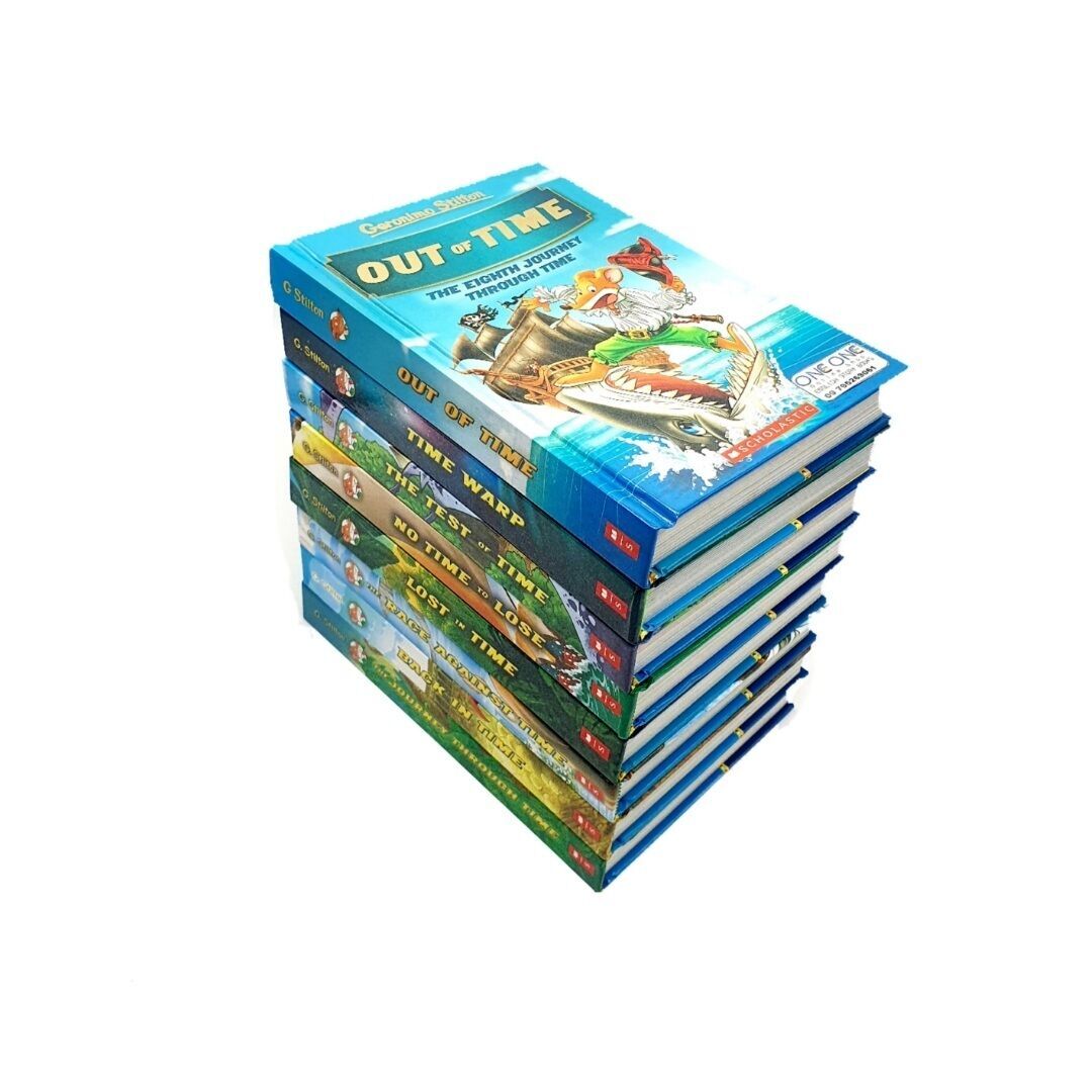 The Journey Through Time Geronimo Stilton - 8 Books Set | Hard Cover | 7+