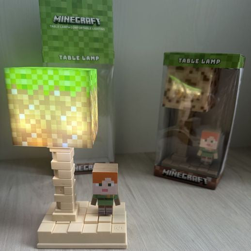 Table Lamp Minecraft | USB Rechargeable