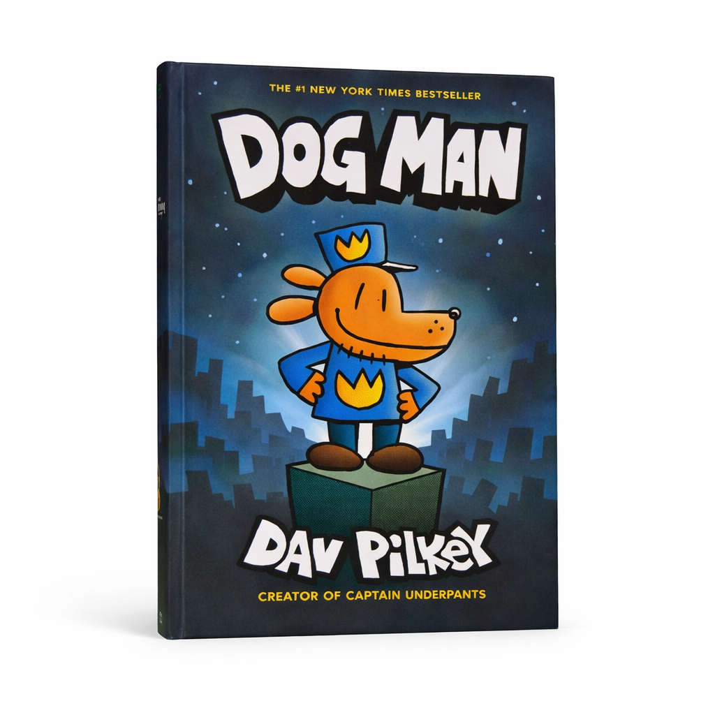 Dog Man By Dav Pilkey - Creator Of Captain Underpants | Hard Cover | 1 pc