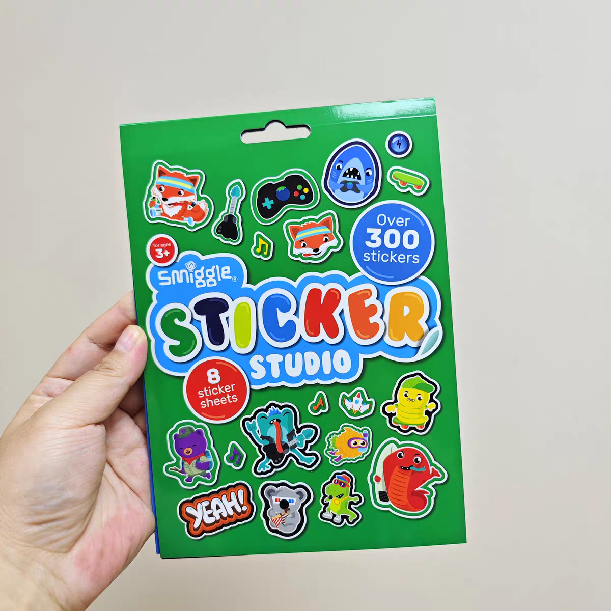 Smiggle Sticker Studio - 8 Sticker Sheets | Over 300 Stickers | 3+