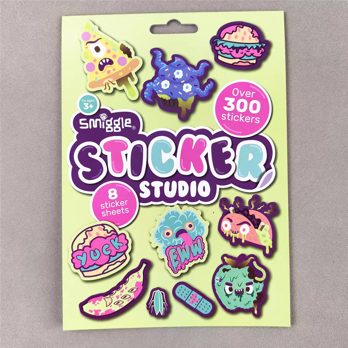 Smiggle Sticker Studio - 8 Sticker Sheets | Over 300 Stickers | 3+