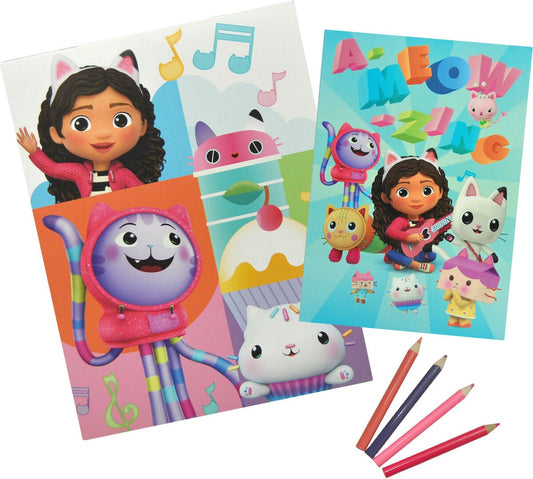 Coloring Book A4 Gabby's Dollhouse