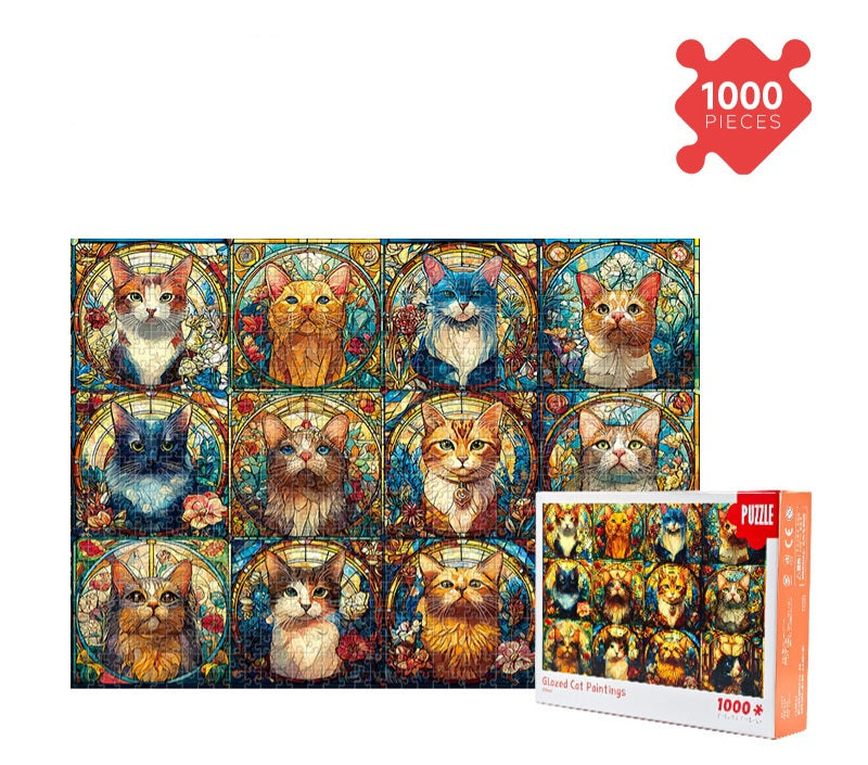 1000-Piece Jigsaw Puzzle Collection – Artistic & Scenic Designs