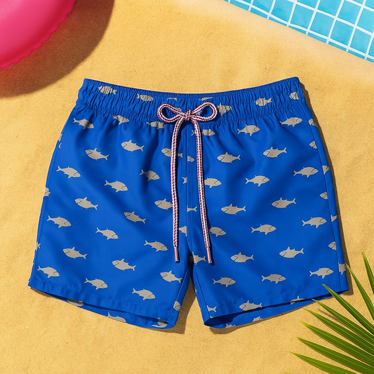 Swimwear Short For Boys Shark Design Brand:Primark Size 6-9months