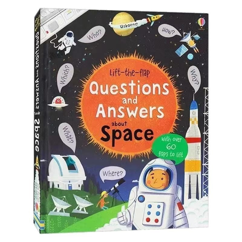 Usborne Questions And Answers Books Lift-the-Flap| Hard Cover | 7+