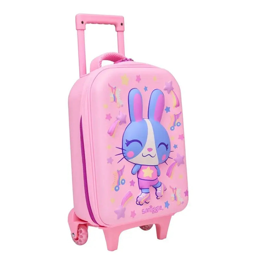 Smiggle Trolley Bag - Hardtop | Rabbit Roller | 45cm