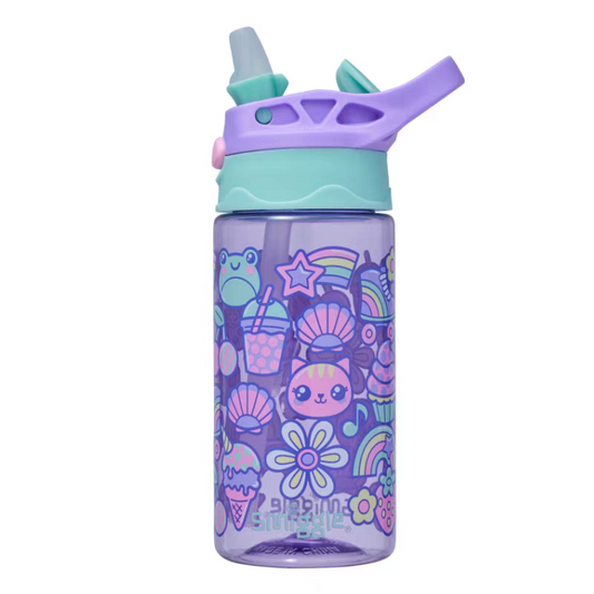 Smiggle Cartoon Design Bottle 440ml