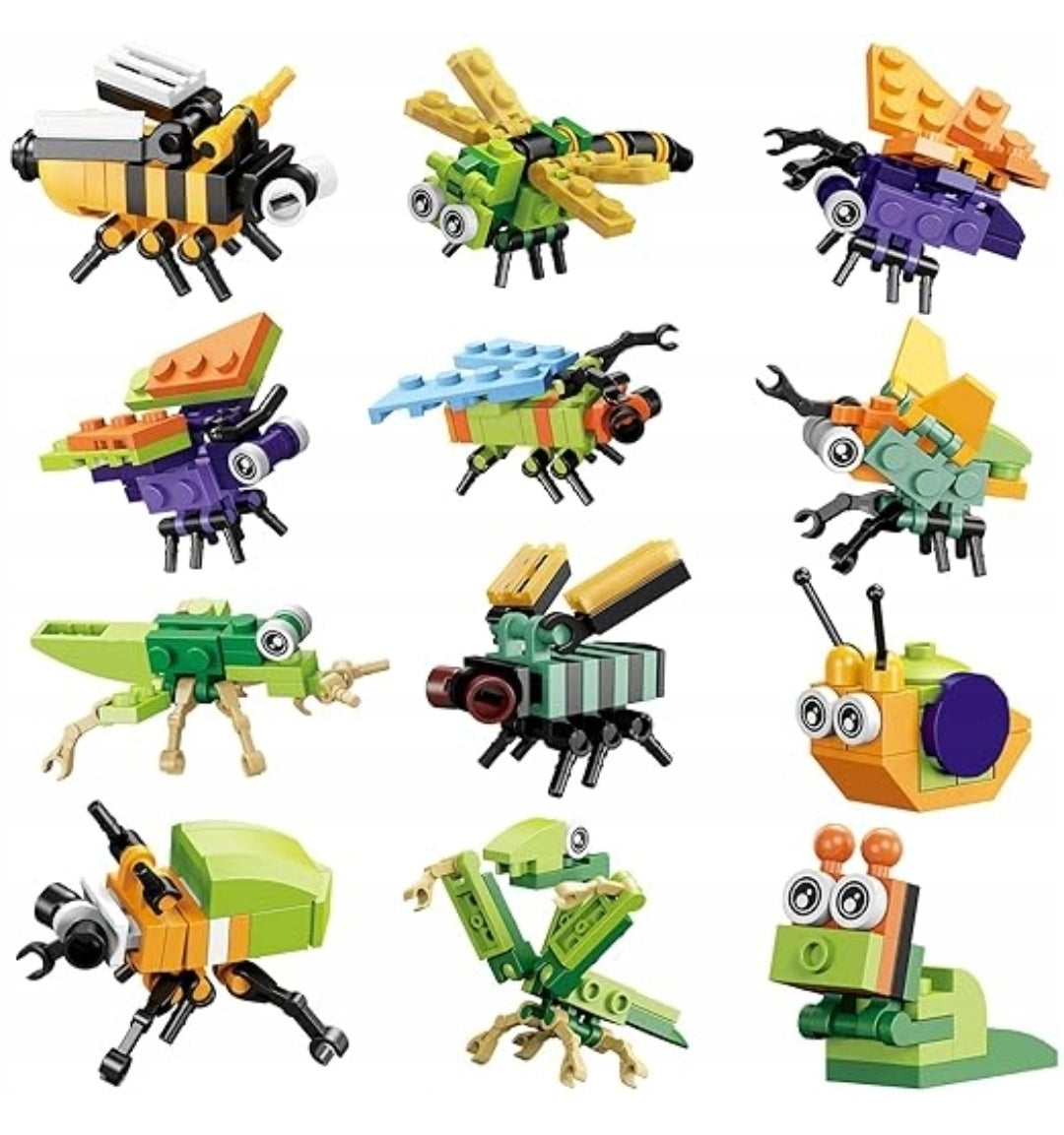 Building Blocks Insects 12in1 | Full Box | 6+
