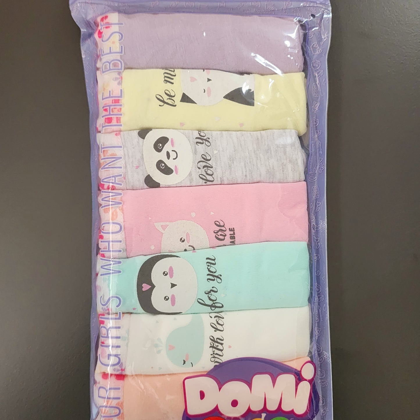 Girls Underwear Cotton 100% 3-10 years 7 pcs