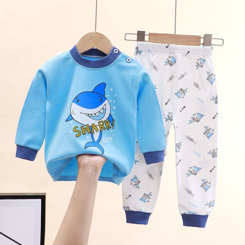 Pyjama Coton 100% Shark Design | 0-8y