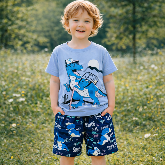Pyjama Cotton Dinosaur 2y