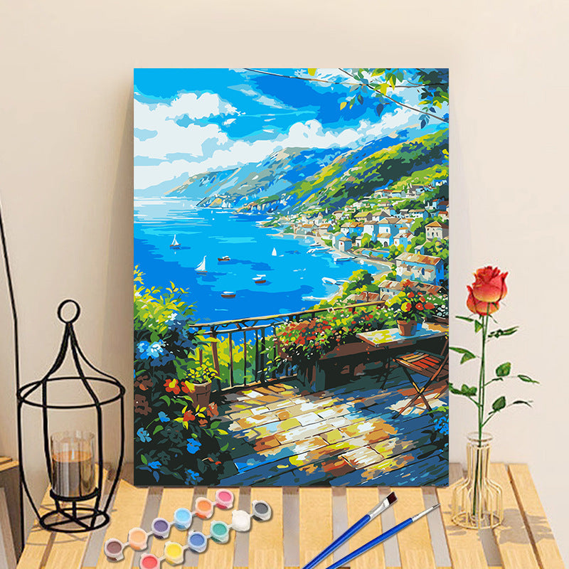 DIY Paint by Numbers Canvas Kit | 40×50cm