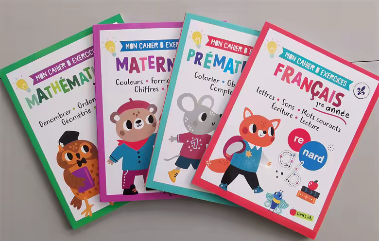 Mon Cahier D'exercices - Educational French Book | Soft Cover | 5+
