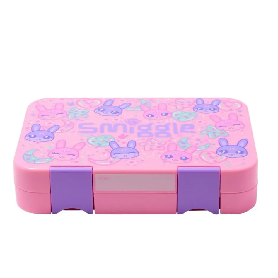 Smiggle Lunch Box Star Bunny | 21×15×4.5cm