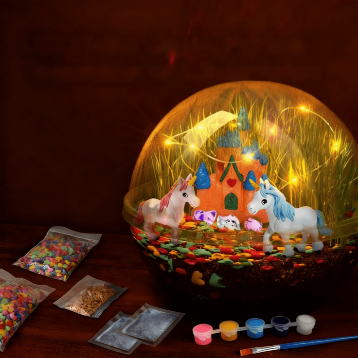 Terrarium Kit Unicorn Design For Kids