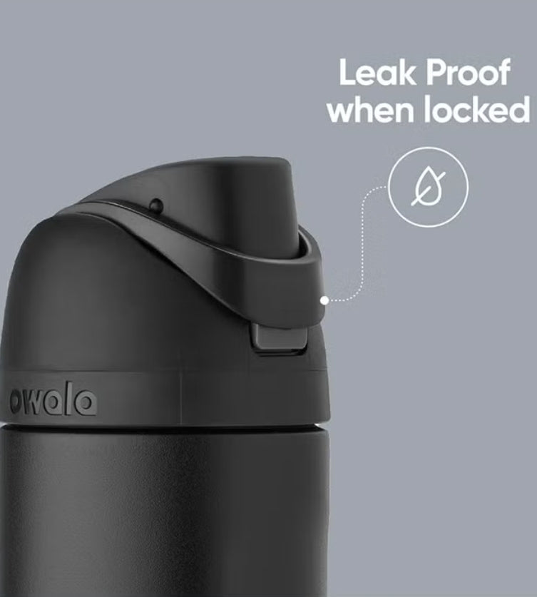 Owala FreeSip Stainless  Steel Water Bottle with Straw for Sports, Travel, and School BPA-Free 710-945ml