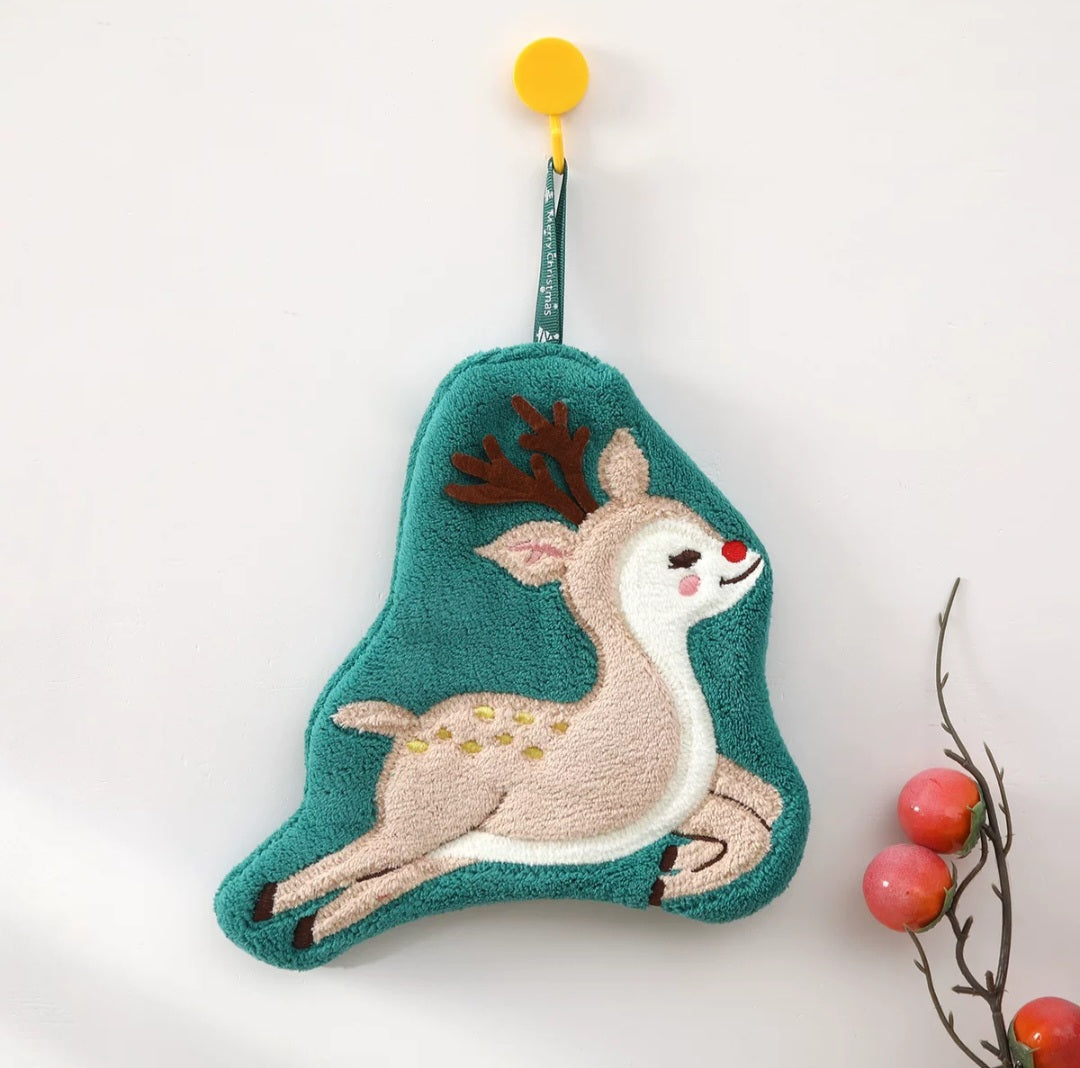 Christmas Character Hanging Hand Towel – 5 Designs