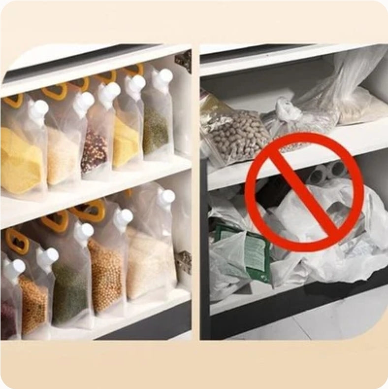 Stand-Up 2.5L / 5L Beverage Carry Pouch Bag Clear Food Grade With Side Spout