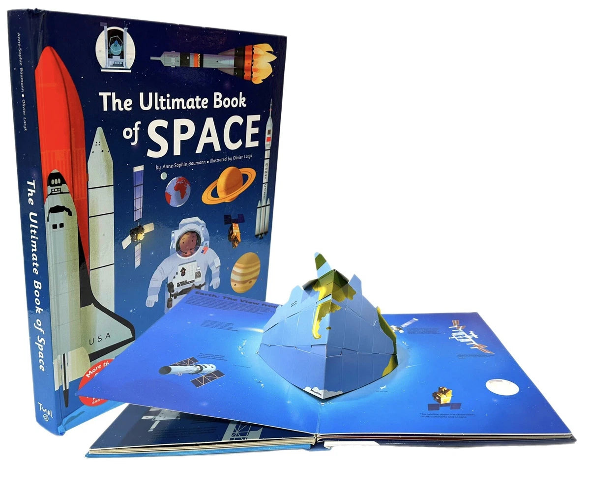 The Ultimate 3D Pop-Up  Book of Space | Hard Cover | 5+