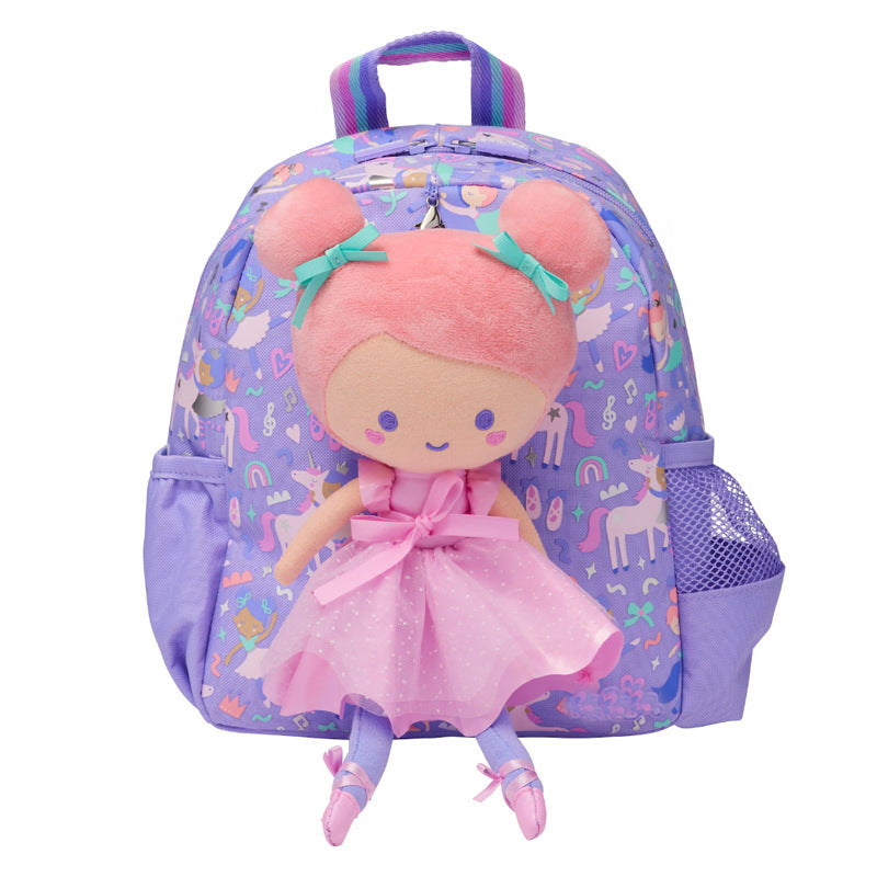 Smiggle Small Backpack Ballerina Doll Design 26cm