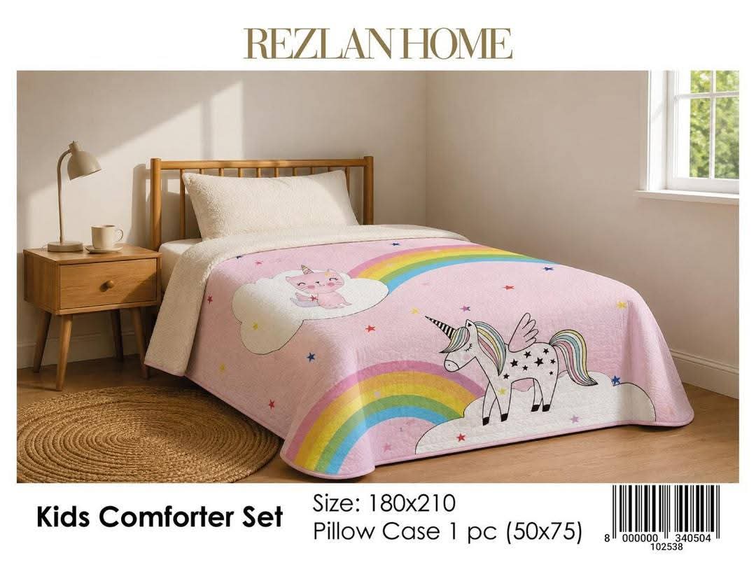 Kids Comfort Set - Cover Bed & Pillow Case | 180×120cm