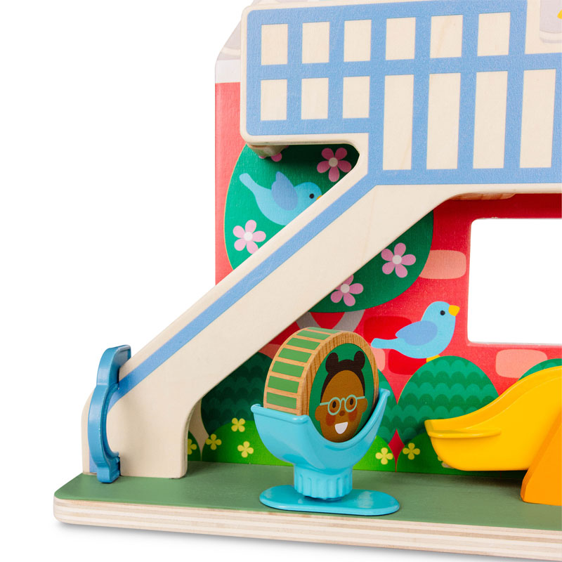Wood Toy Melissa & Doug Go Tots Schoolyard Tumble