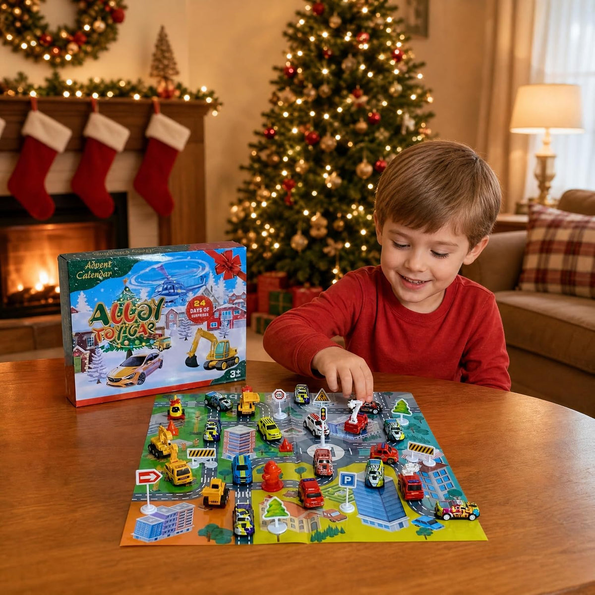 Toy Car Christmas Advent Calendar | 24 Days | 3+