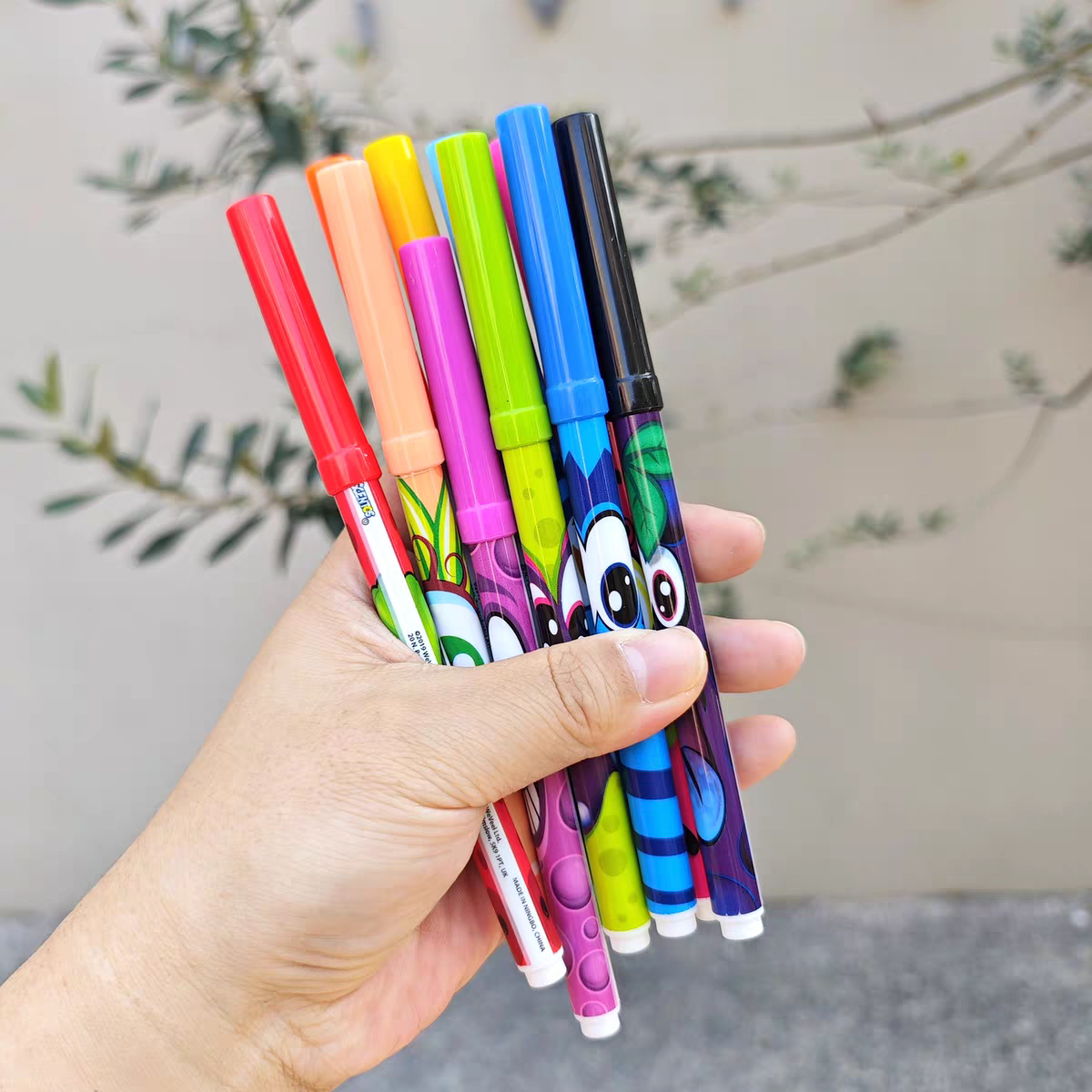 Scentos Scented Markers  | 10 Fine Line Washable Markers | 3+