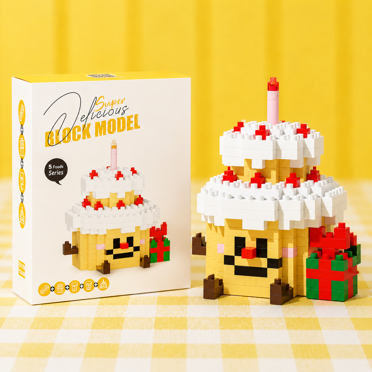 Super Delicious Food Series Mini Block Building Sets Collection |8+