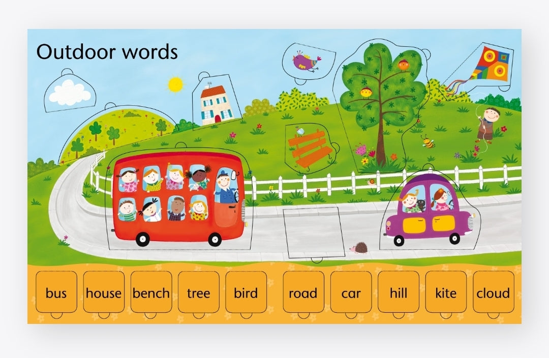 Usborne Lift-the-flap Book | Hard Cover | 1+
