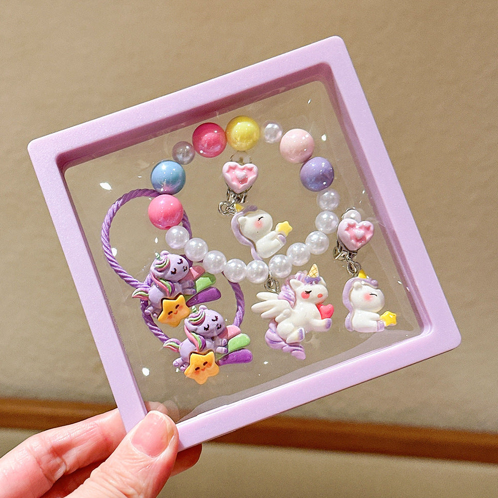 Kids Jewelry & Hair Accessories Set | 3+