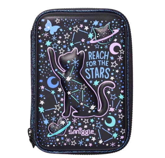 Smiggle Case Black Cat Design