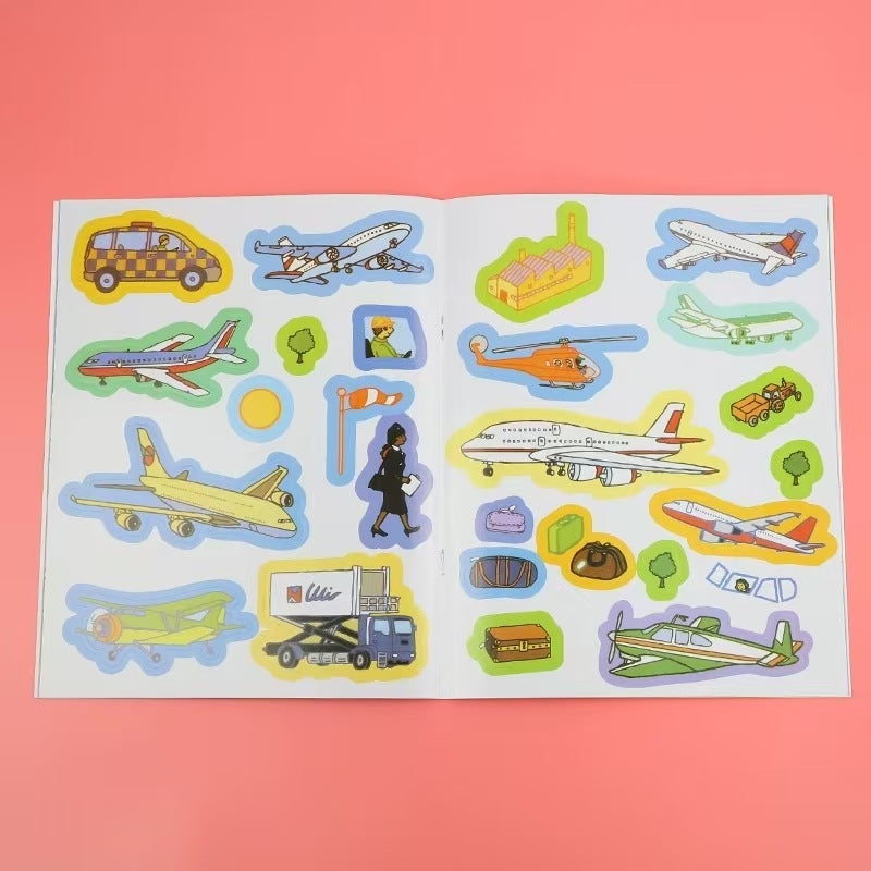 Usborne Colouring Book With Stickers - Soft Cover | 3+