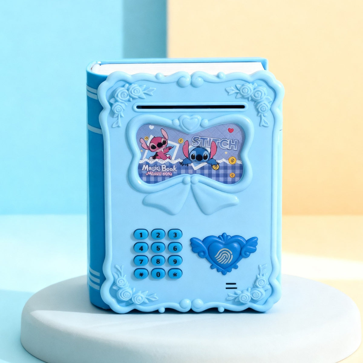 Magic Book Electronic Money Box – Stitch Design | 3+