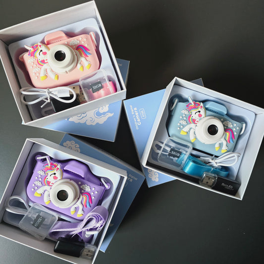 Unicorn Digital Camera for Kids 1080P HD - 32GB memories +usb