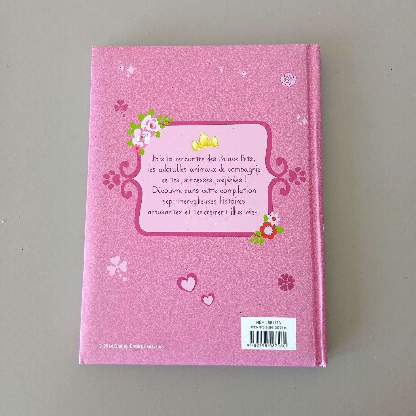 Disney " Palace Pets " Les Animaux Favoris Des Princesses - 7 Histoires | French Book | Hard Cover | 3+