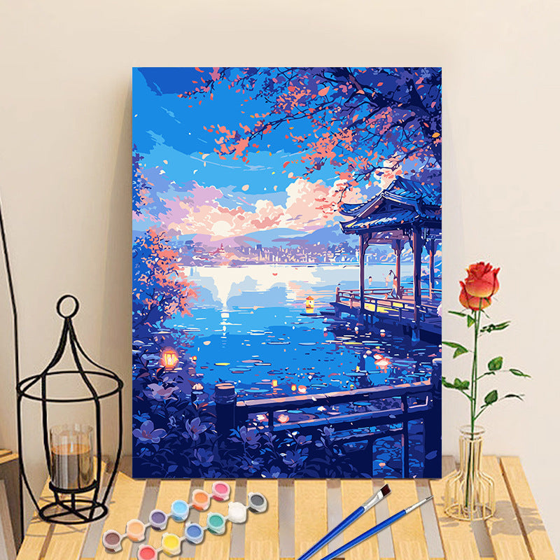 DIY Paint by Numbers Canvas Kit | 40×50cm