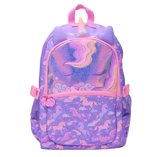 Smiggle Unicorn Design Backpack 42cm