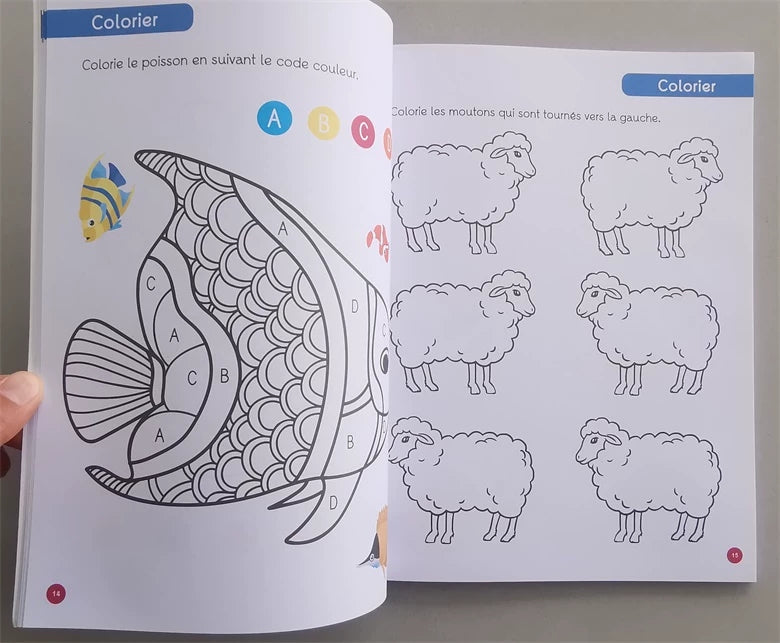 Mon Cahier D'exercices - Educational French Book | Soft Cover | 5+
