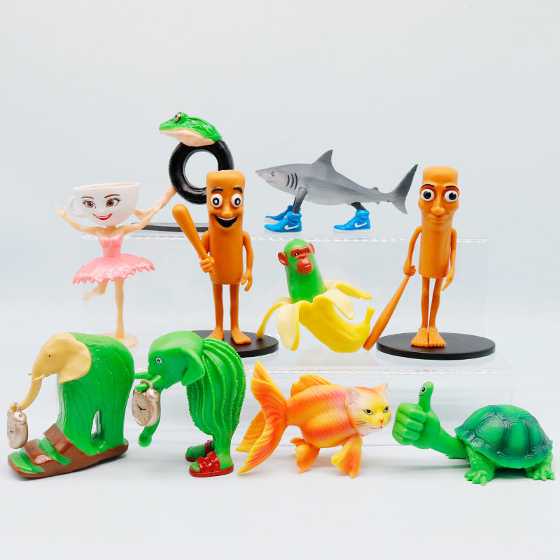 Cute Statue Style Decoration Toy For Kids