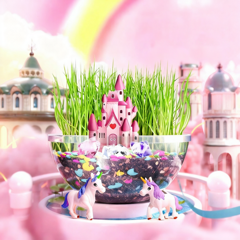 Terrarium Kit Unicorn Design For Kids