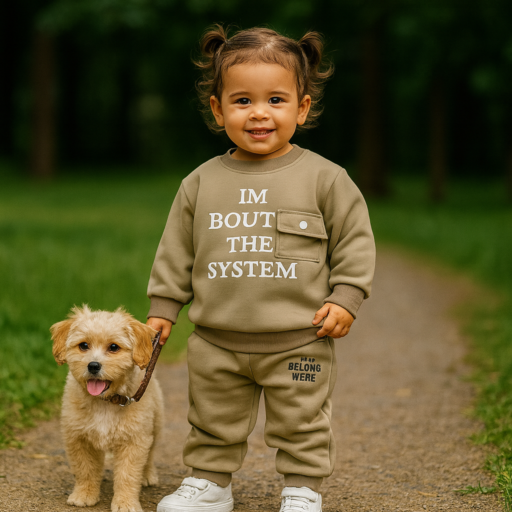 Warm Set With Fleece For Baby Boy Size 6-36 months