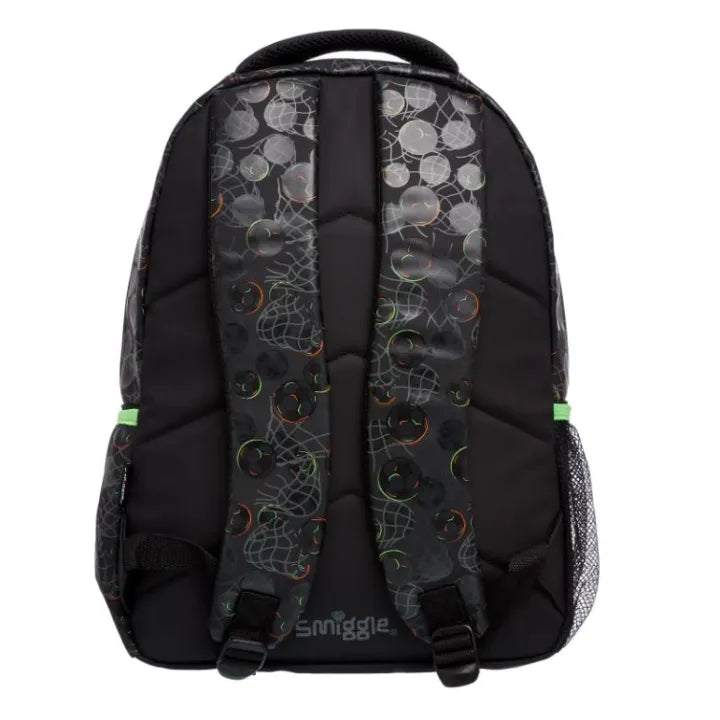 Smiggle Backpack Black Football | (G1-G3) | 42cm