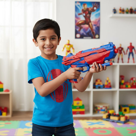 Multi-function 2in1 Power Gun Avengers Toy
